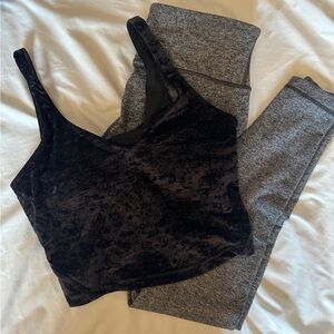Lululemon Athleisure Leggings & Tank Bundle (2 pcs)